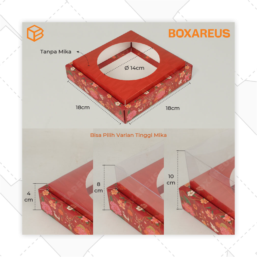 Cake Box - WB Fang Lubang 1 (10 Pc)