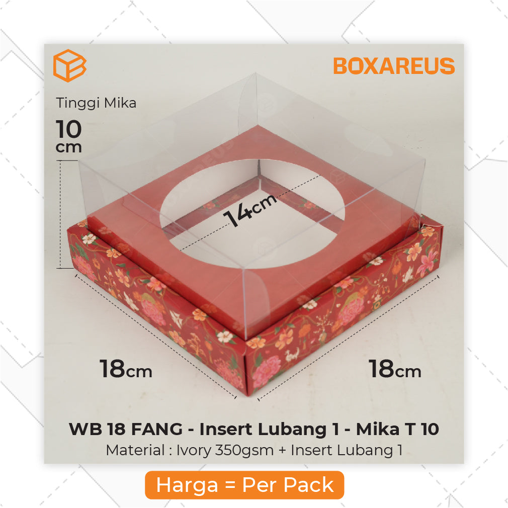 Cake Box - WB Fang Lubang 1 (10 Pc)