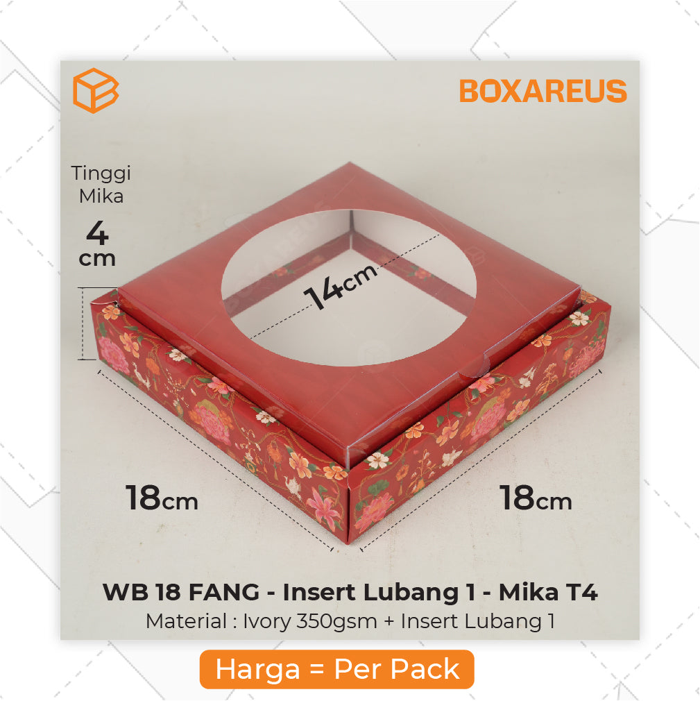 Cake Box - WB Fang Lubang 1 (10 Pc)