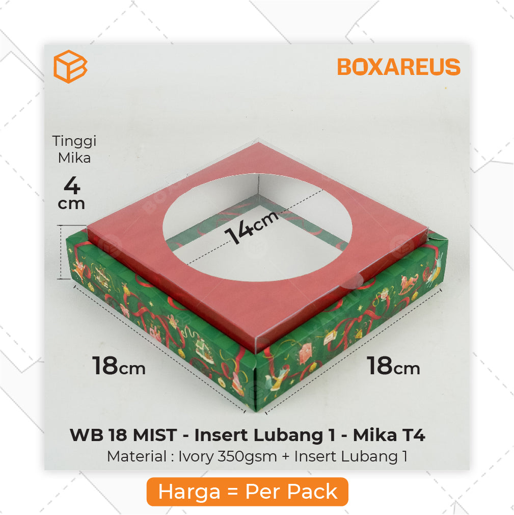 Cake Box - WB 18 Mist Libang 1 (10 Pc)
