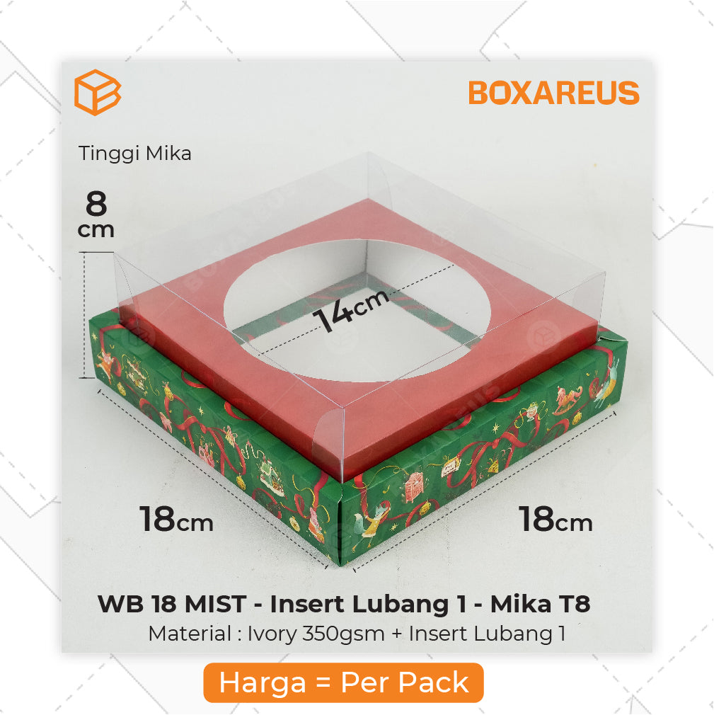 Cake Box - WB 18 Mist Libang 1 (10 Pc)