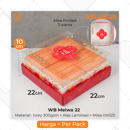 Cake Box - WB Meiwa 22 CNY (10 Pc)