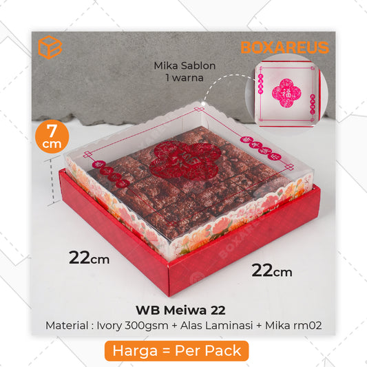 Cake Box - WB Meiwa 22 CNY (10 Pc)