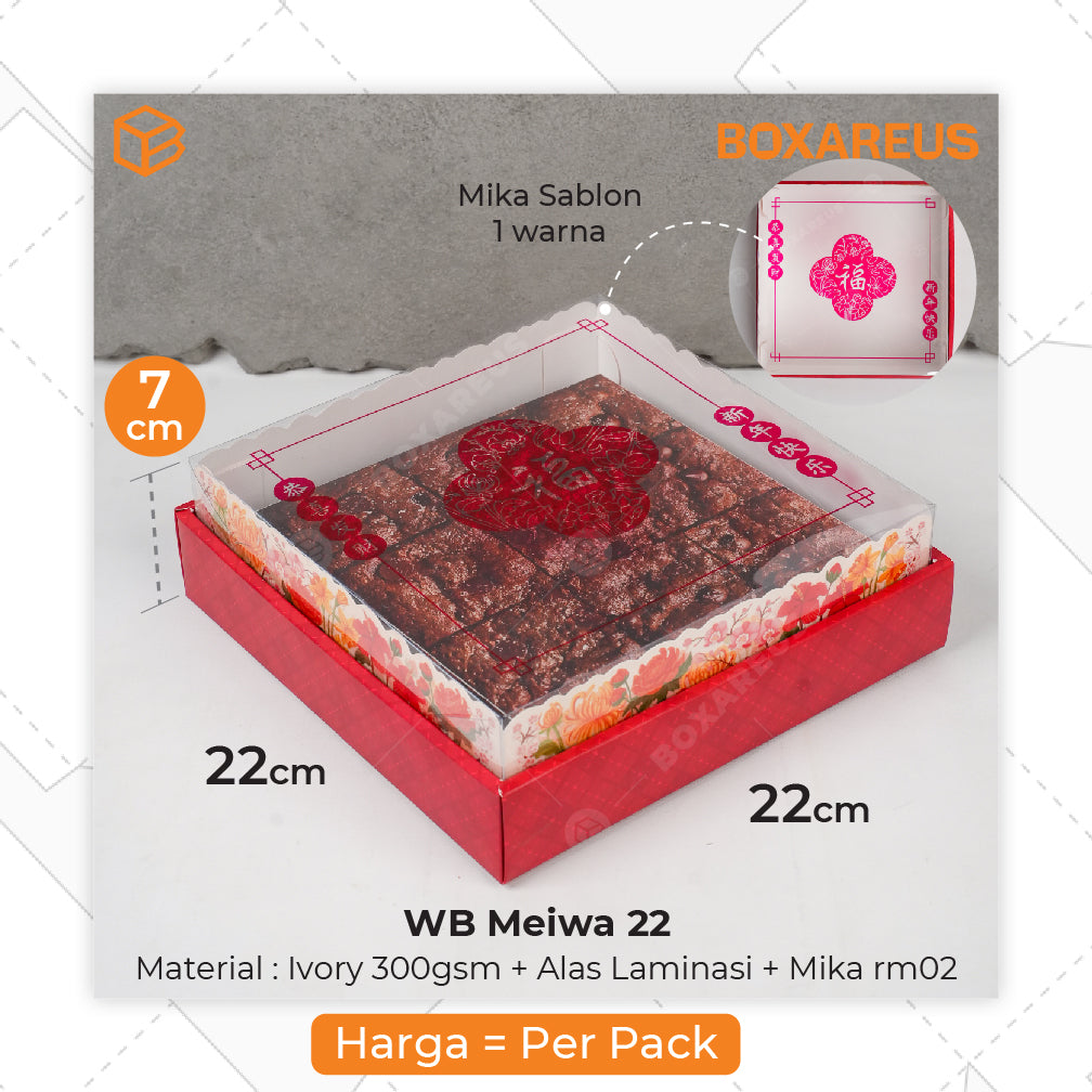 Cake Box - WB Meiwa 22 CNY (10 Pc)