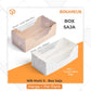Pudding / Cup Cake Box - WB MULTI 3 (10 Pc)