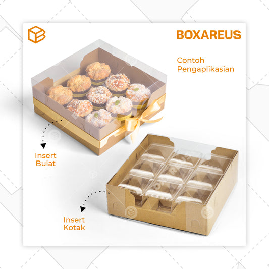 Pudding / Cup Cake Box - WB MULTI 9 (5 pc)