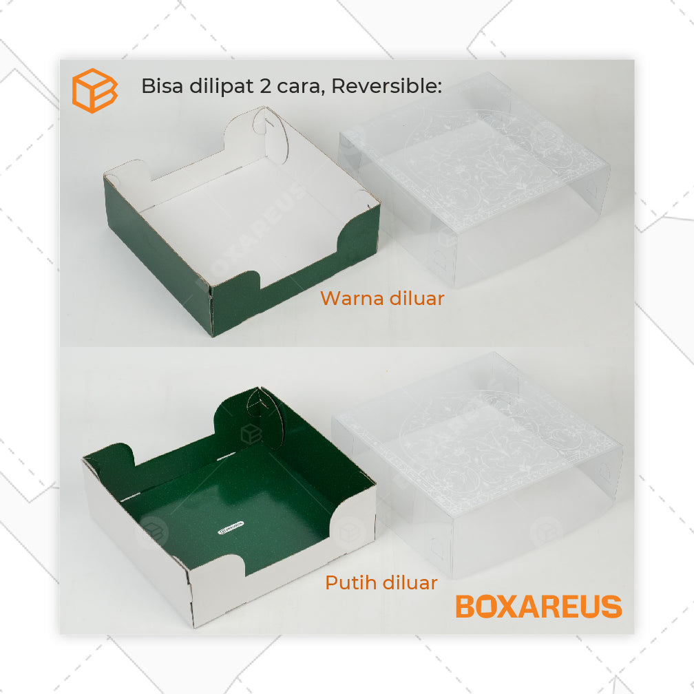 Pudding / Cup Cake Box - WB Multi 9 Eid (5 Pc)