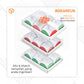 Box Pie isi 6 - WB Pie 6 Alas Red Green Natal / Christmas (10pc)