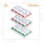 Box Pie isi 8 - WB Pie 8 Alas Red Green Natal / Christmas