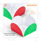 Box Pie isi 8 - WB Pie 8 Alas Red Green Natal / Christmas