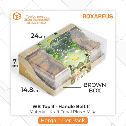 Toples Box - WB Top3 Green Belt Eid (10 Pc)