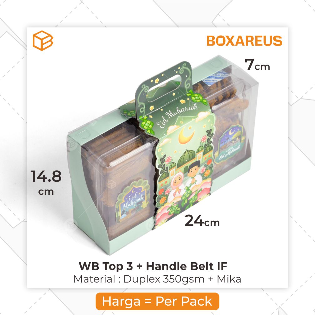 Toples Box - WB Top3 Green Belt Eid (10 Pc)