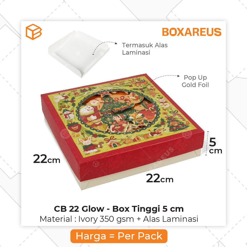 Cake Box - CB 22 Glow (10 Pc)