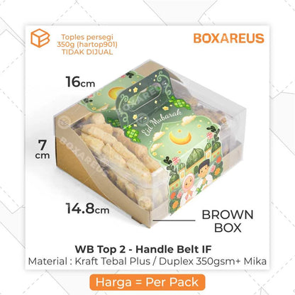 Window Box Toples - WB Top2 Green Belt Eid (10 Pc)