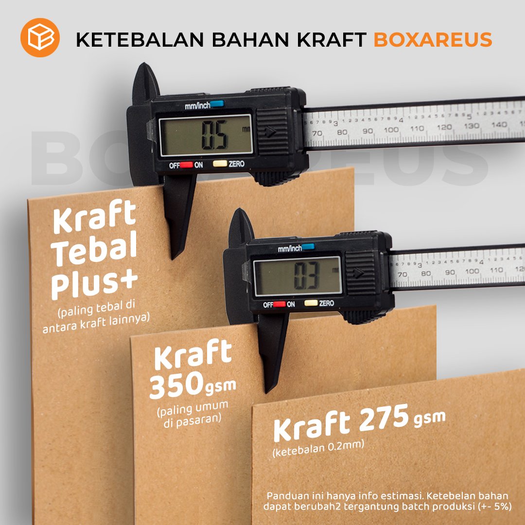Cake Box - CB202085 Brown Thermo (20 Pc)