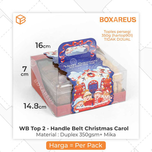 Window Box Toples - WB Top 2 - Belt Natal Carol (10 pc)