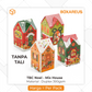 Toples Box/Gift Box - TBC Noel (20 Pc)