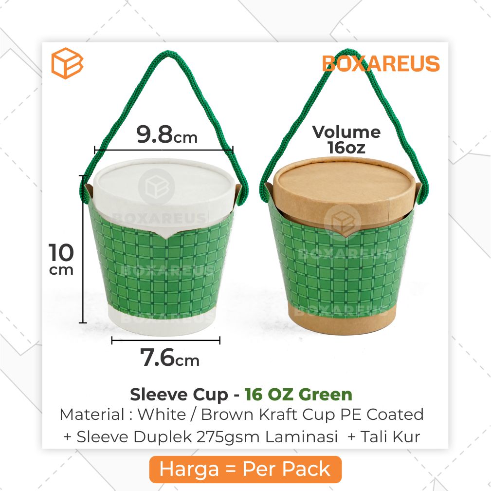 Soup / Es Krim Cup - Sleeve Cup (10 Pc)