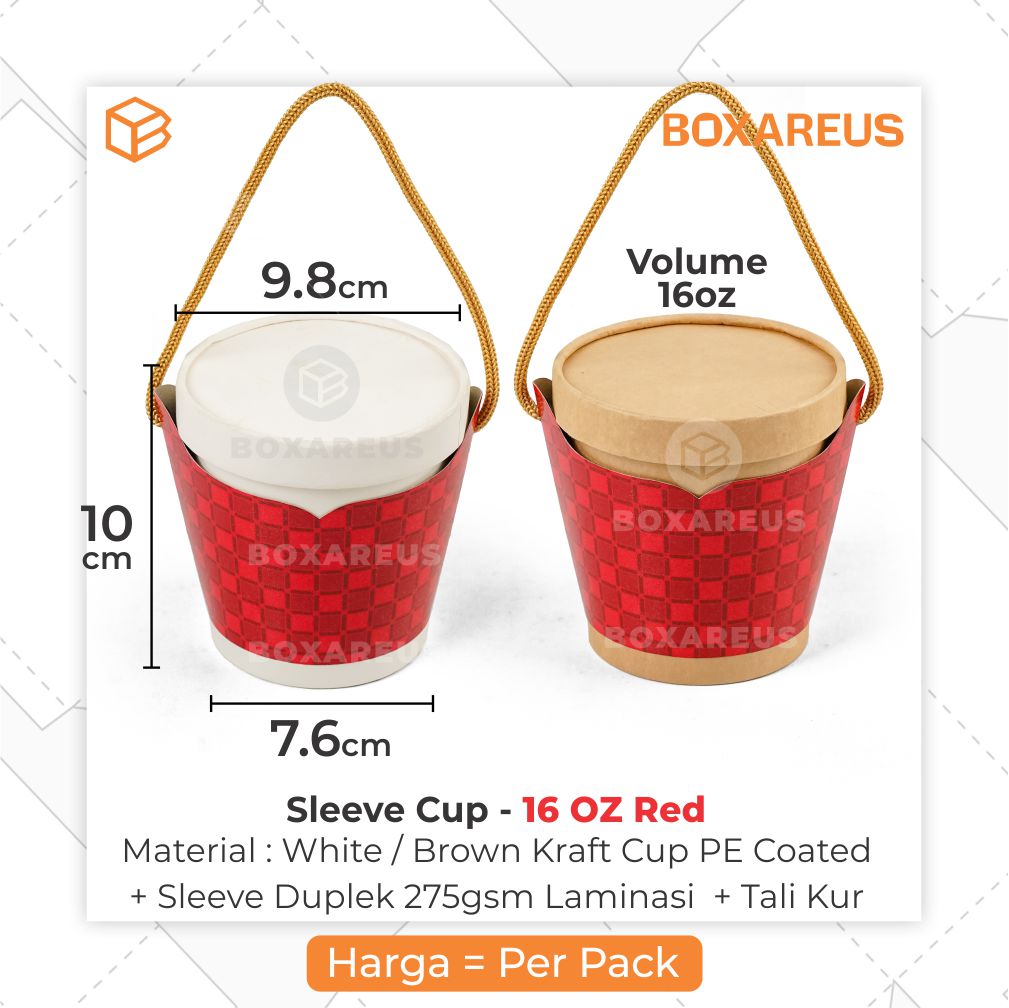 Soup / Es Krim Cup - Sleeve Cup (10 Pc)